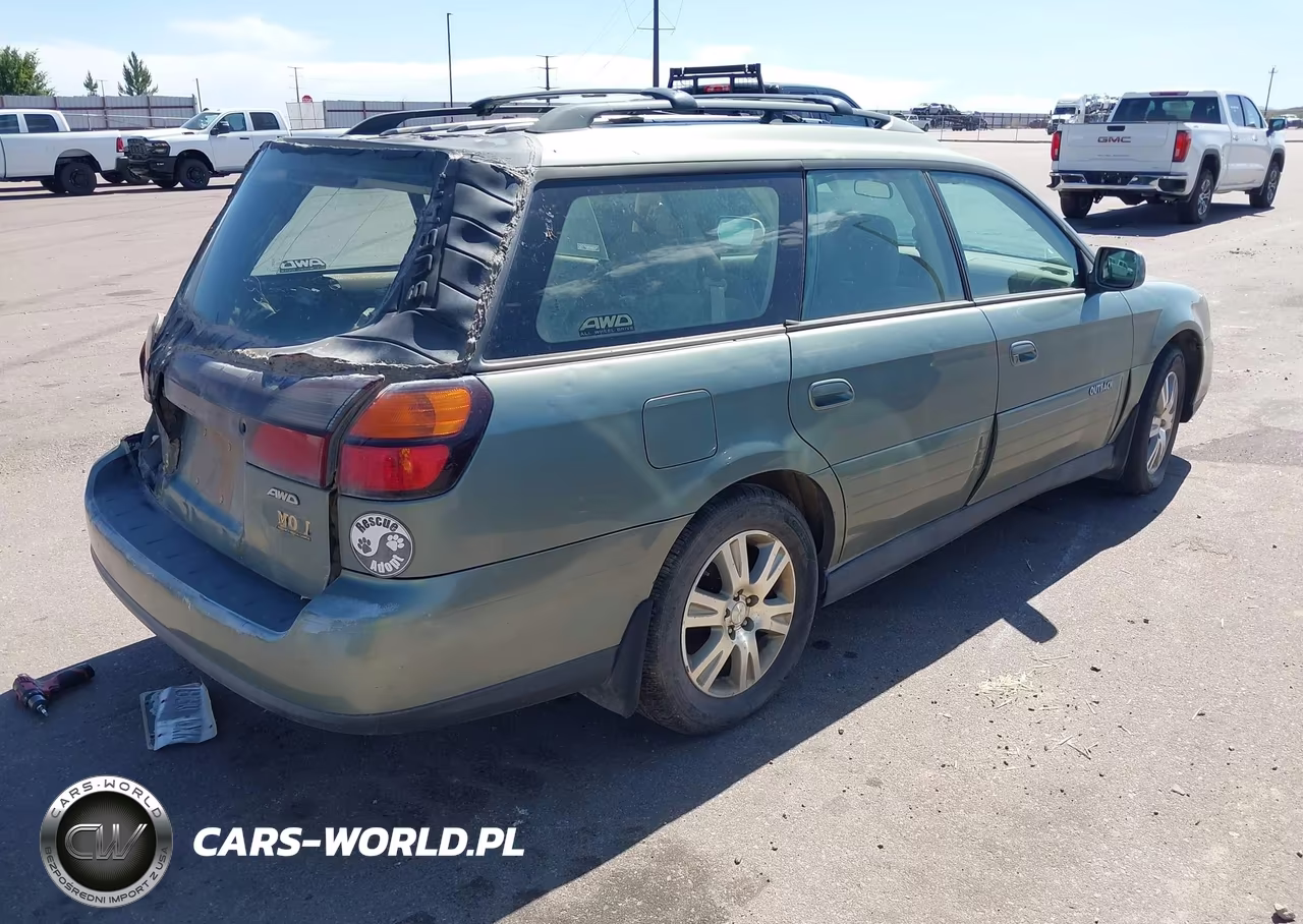 2004 Subaru Outback H6-3.0 W-35Th Anniversary Edition VIN:4S3BH815X47638070 - 4