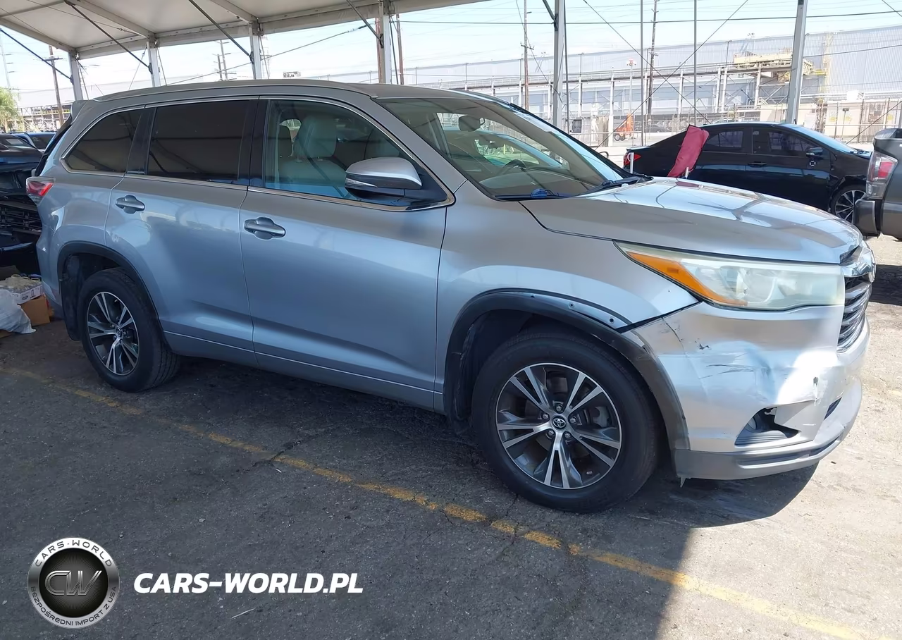 2016 Toyota Highlander Xle V6 – zdjęcie 1 z 16