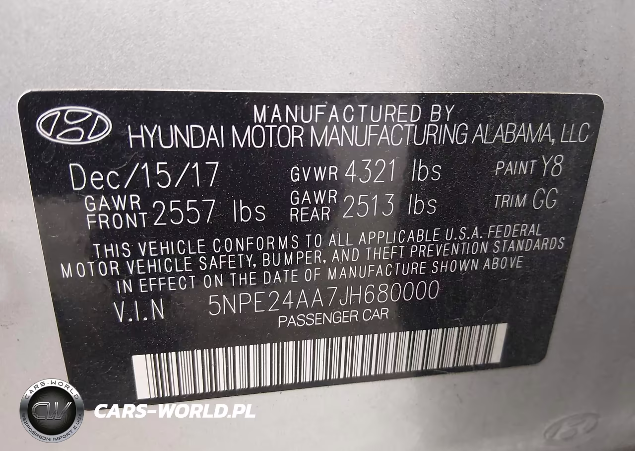 2018 Hyundai Sonata Eco VIN:5NPE24AA7JH680000 - 9