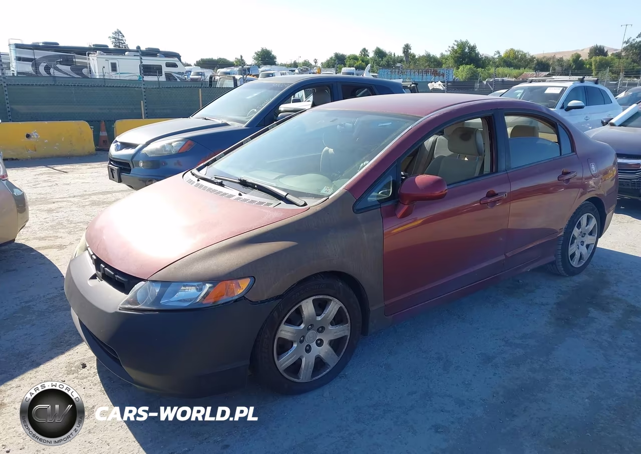 2007 Honda Civic Lx VIN:JHMFA16537S004198 - 2