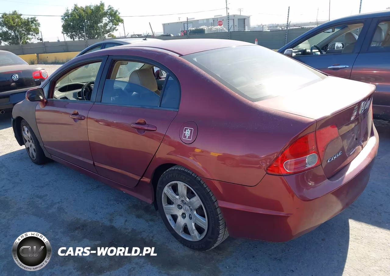 2007 Honda Civic Lx VIN:JHMFA16537S004198 - 3