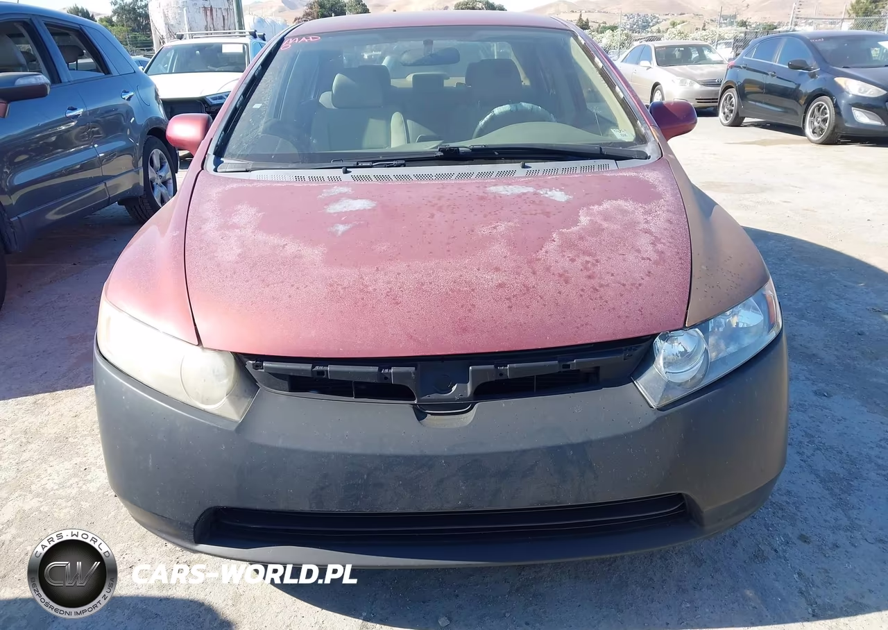2007 Honda Civic Lx VIN:JHMFA16537S004198 - 6