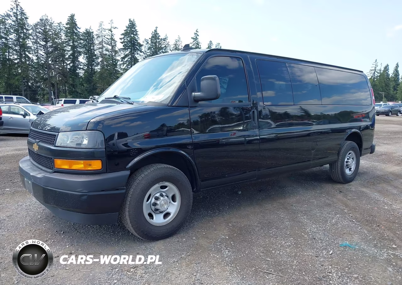2020 Chevrolet Express Passenger Rwd 3500 Extended Wheelbase Ls VIN:1GAZGNFP7L1266126 - 2
