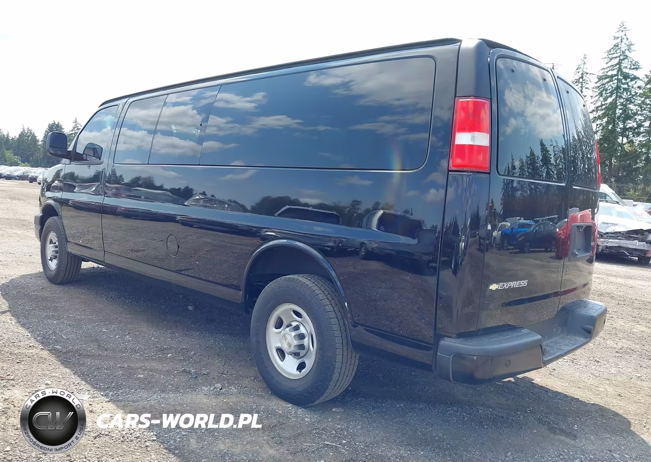 2020 Chevrolet Express Passenger Rwd 3500 Extended Wheelbase Ls VIN:1GAZGNFP7L1266126 - 3
