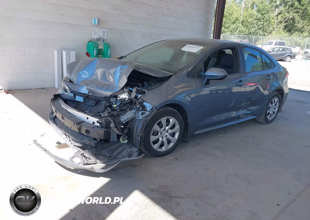 2021 Toyota Corolla Le VIN:5YFEPMAE3MP156130 - 2