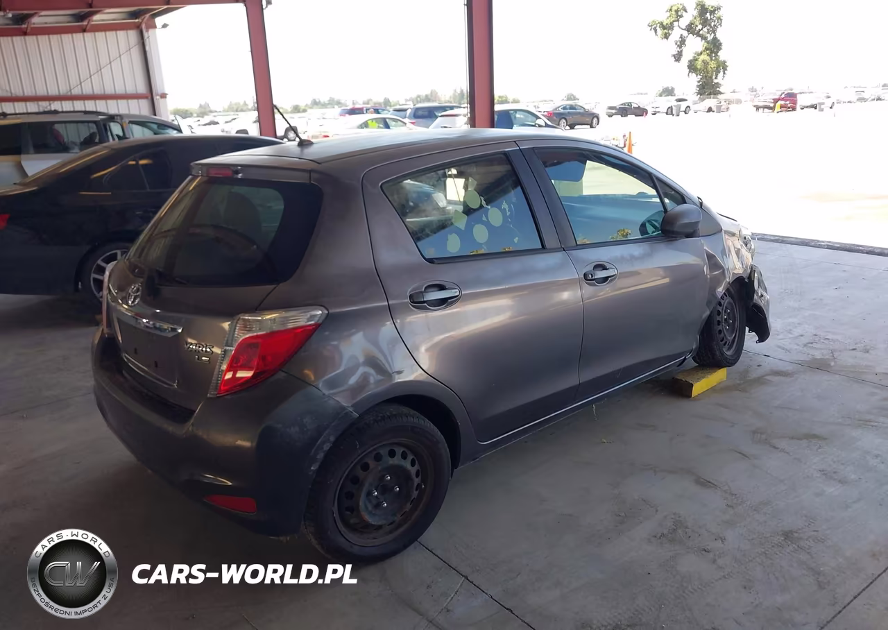 2014 Toyota Yaris Le (Tmc-Cbu Plant) VIN:JTDKTUD34ED578825 - 4