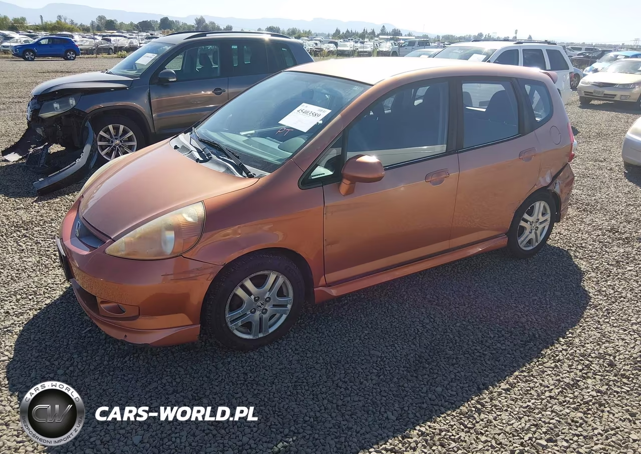 2007 Honda Fit Sport VIN:JHMGD37627S065282 - 2