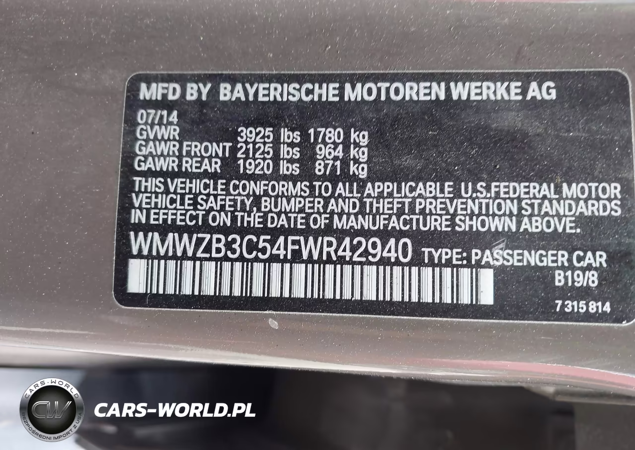 2015 Mini Countryman Cooper VIN:WMWZB3C54FWR42940 - 9