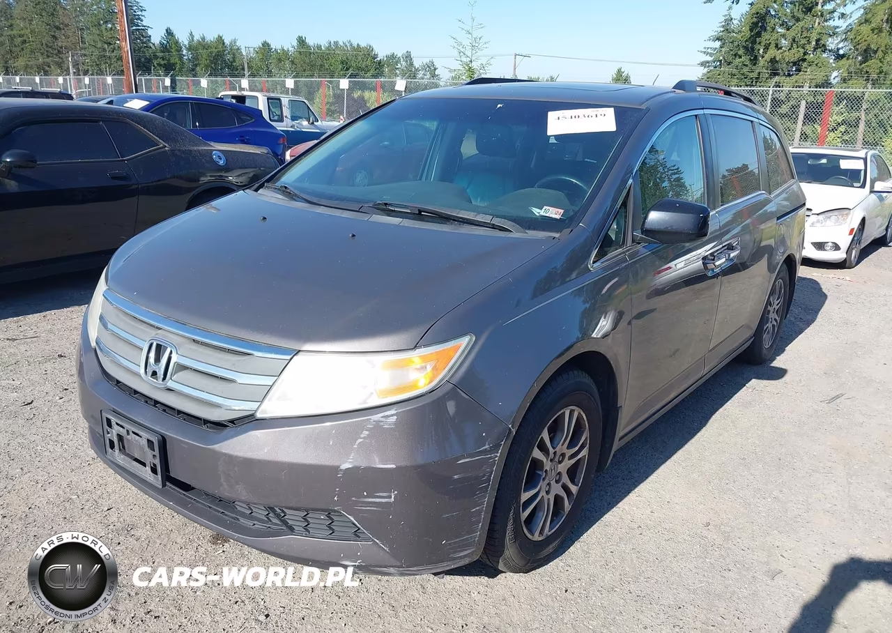 2012 Honda Odyssey Ex-L VIN:5FNRL5H60CB126935 - 2