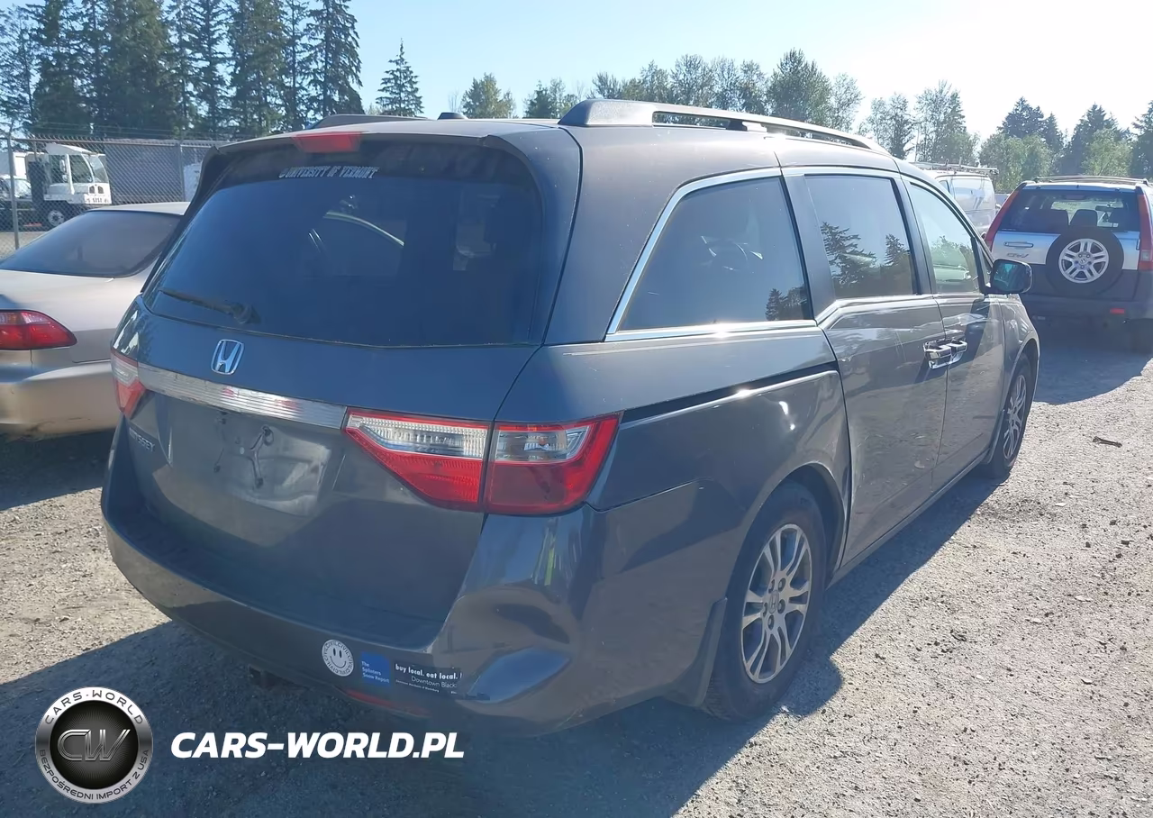 2012 Honda Odyssey Ex-L VIN:5FNRL5H60CB126935 - 4