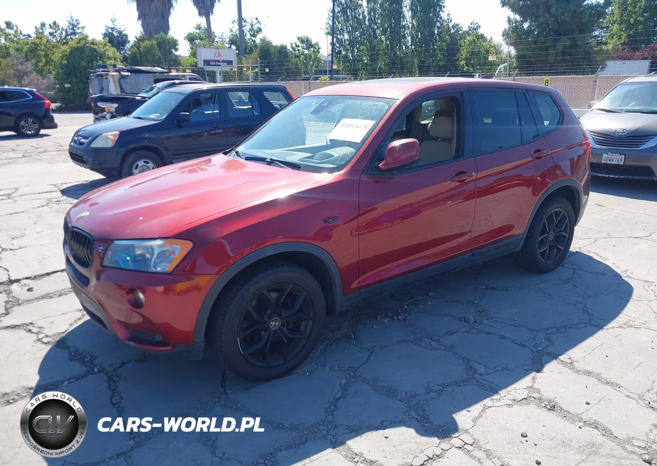 2014 BMW X3 xDrive35I VIN:5UXWX7C56E0E76588 - 2