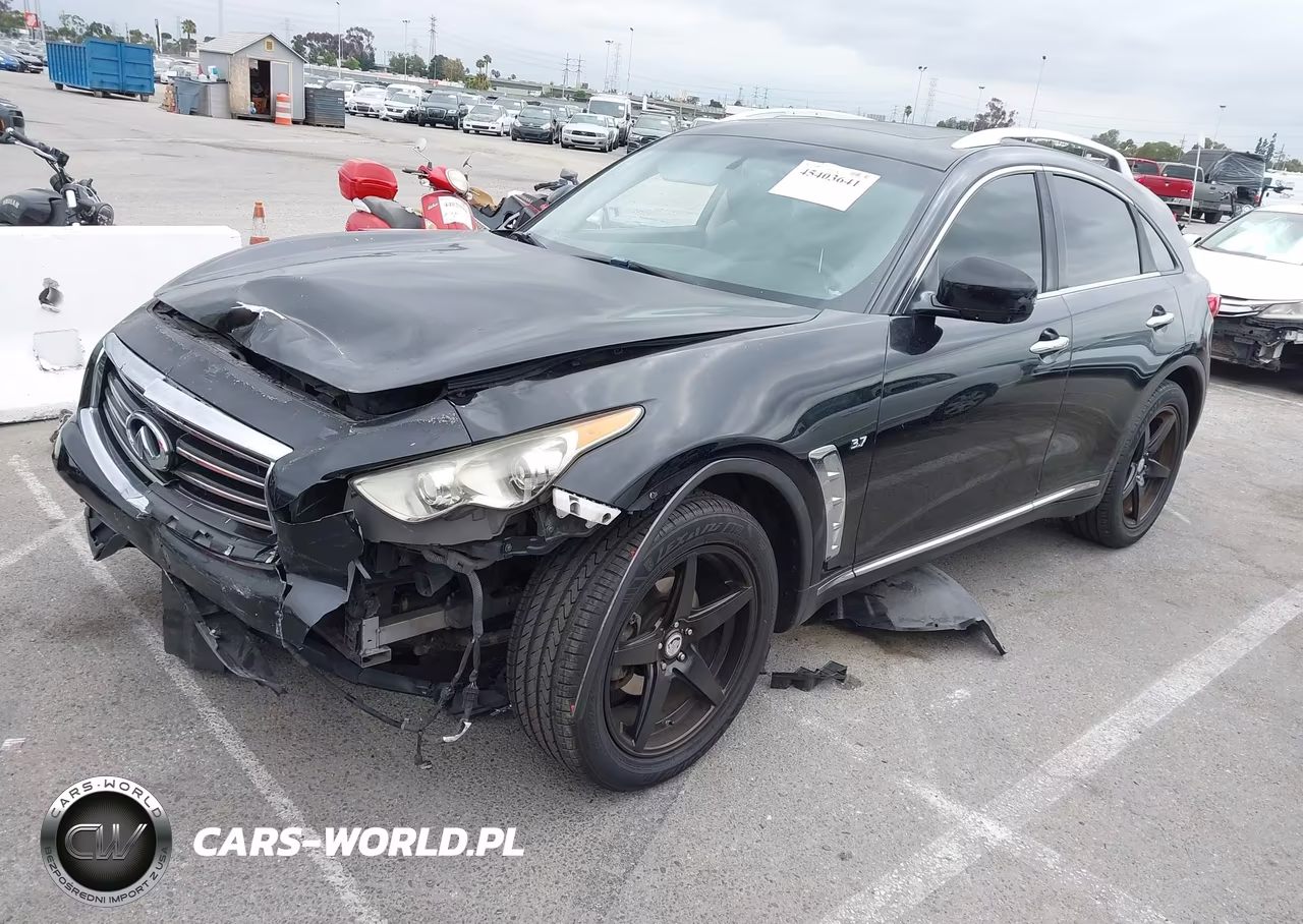 2014 Infiniti Qx70 VIN:JN8CS1MU8EM450249 - 2