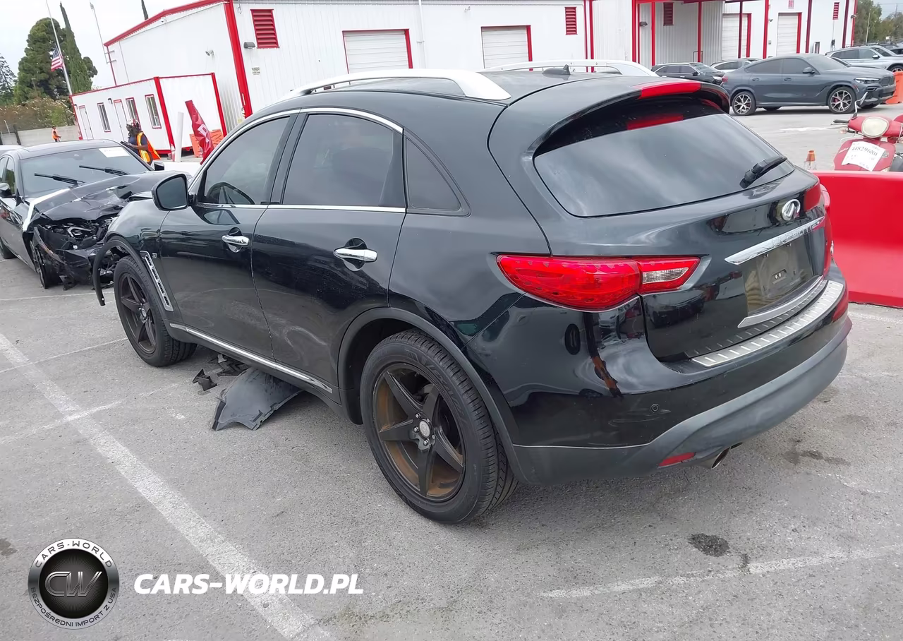 2014 Infiniti Qx70 VIN:JN8CS1MU8EM450249 - 3