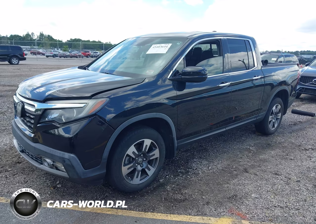 2019 Honda Ridgeline Rtl-E VIN:5FPYK3F70KB010574 - 2