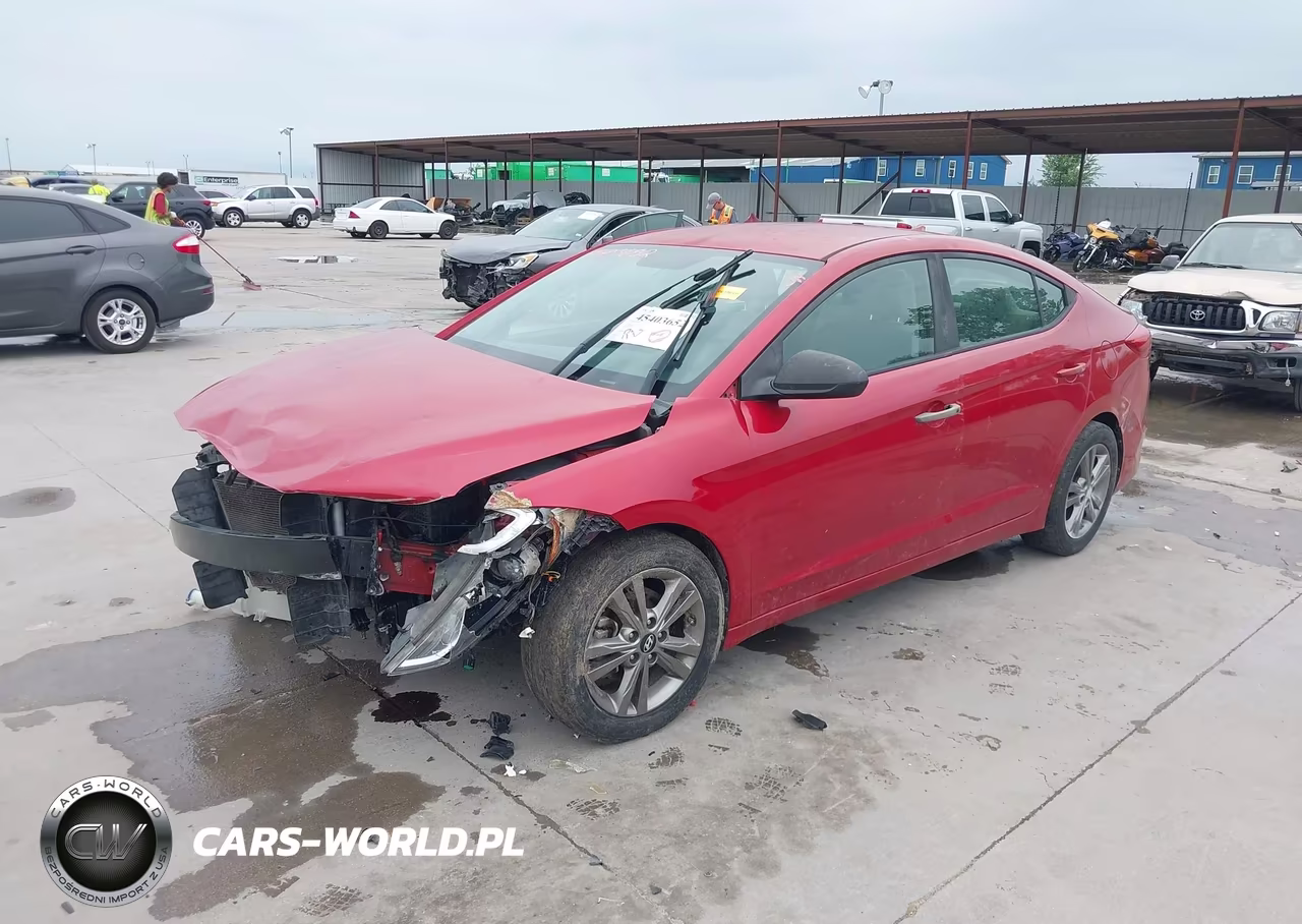 2017 Hyundai Elantra Se VIN:5NPD84LF4HH021160 - 2
