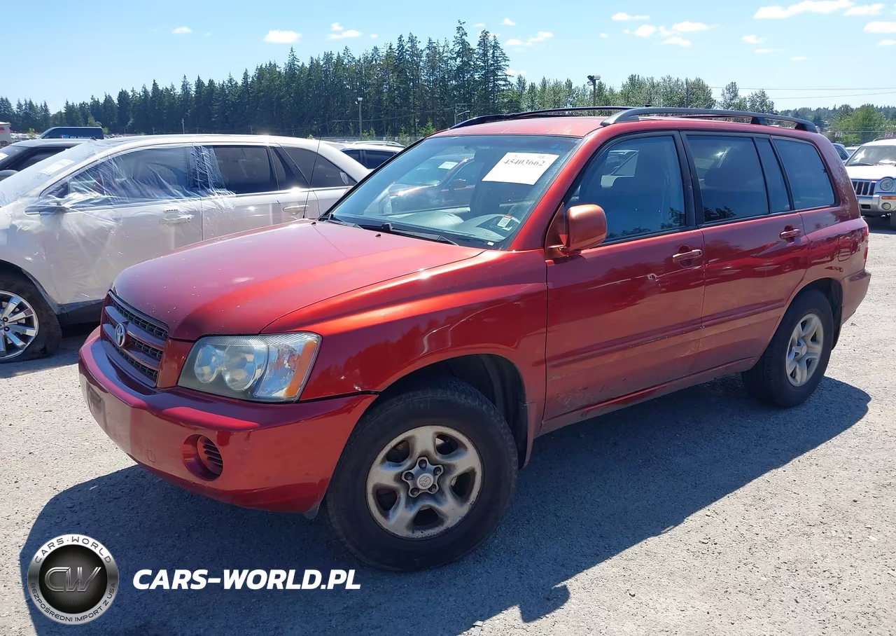 2002 Toyota Highlander VIN:JTEGD21A120025557 - 2