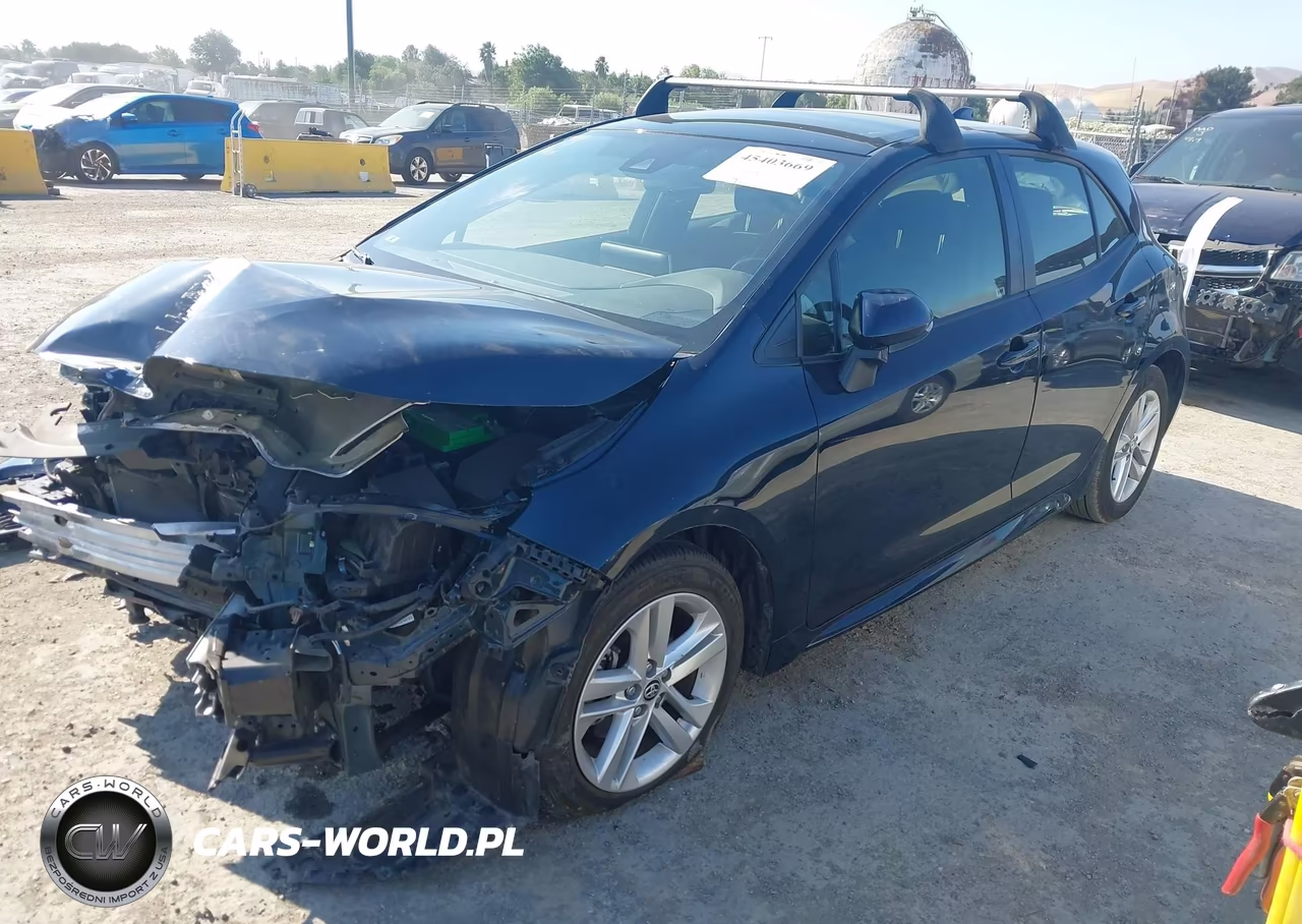 2021 Toyota Corolla Se VIN:JTND4MBE0M3117020 - 2