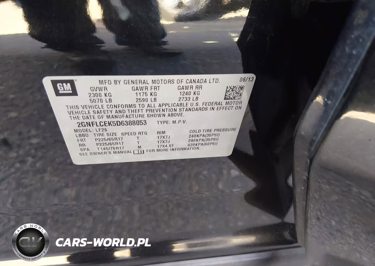 2013 Chevrolet Equinox Ls VIN:2GNFLCEK5D6388053 - 9
