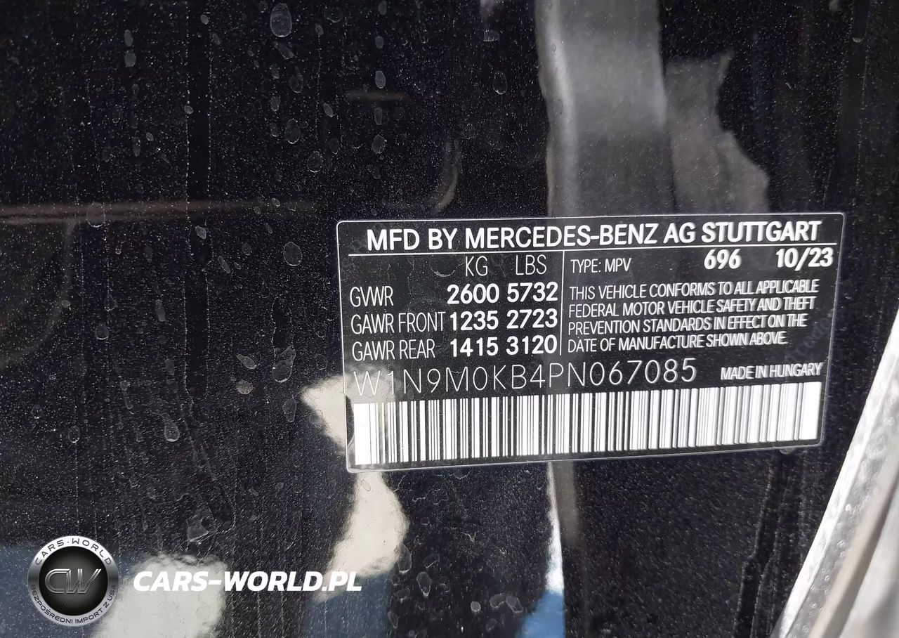 2023 Mercedes-Benz Eqb 300 Suv 4Matic VIN:W1N9M0KB4PN067085 - 9