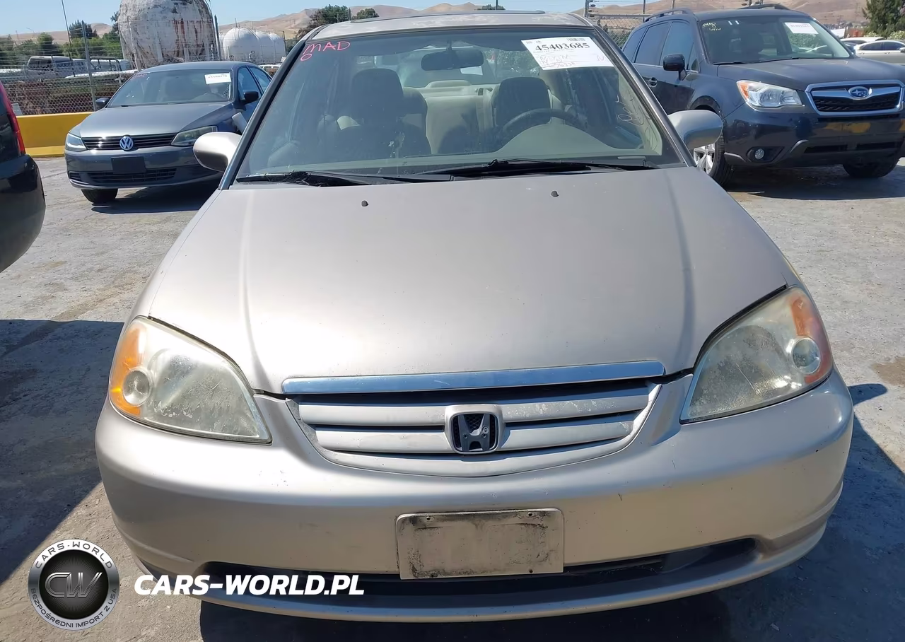 2002 Honda Civic Ex VIN:JHMES26782S003203 - 6