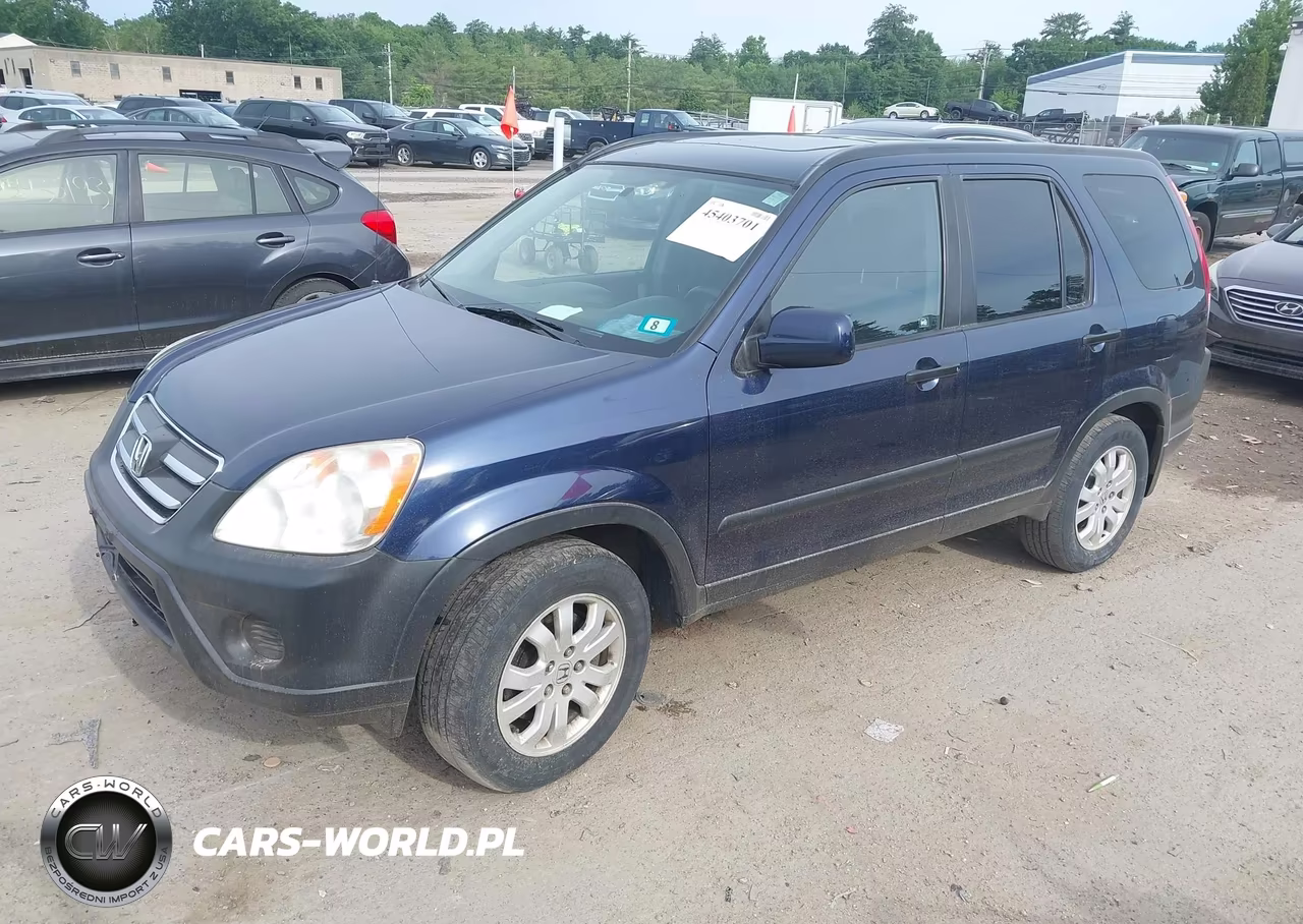 2006 Honda Cr-V Ex VIN:JHLRD788X6C017056 - 2