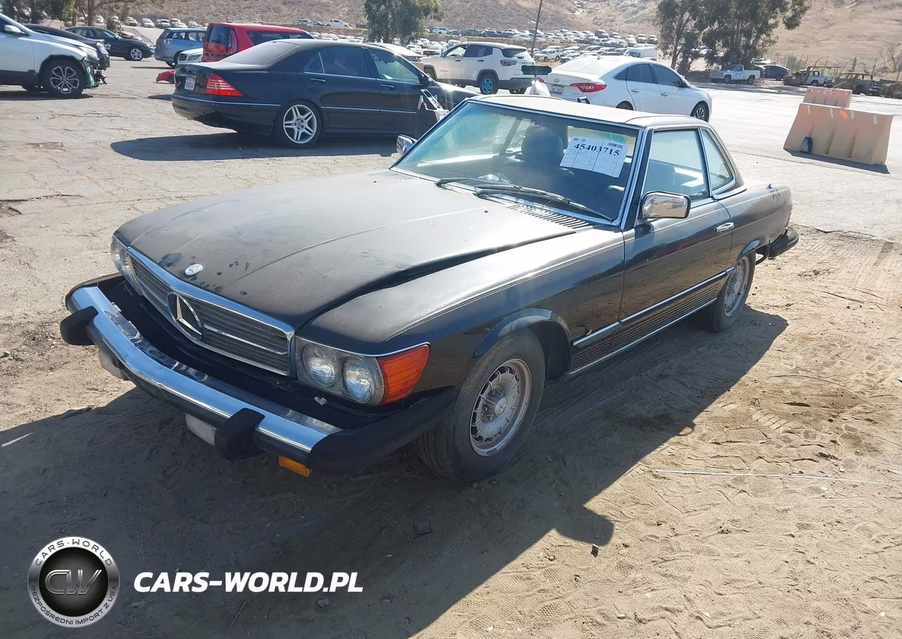 1982 Mercedes-Benz 380 Sl VIN:WDBBA45A2CB018893 - 2