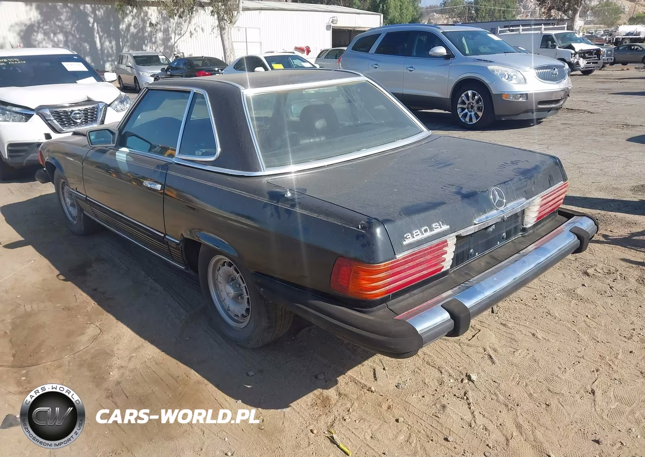 1982 Mercedes-Benz 380 Sl VIN:WDBBA45A2CB018893 - 3