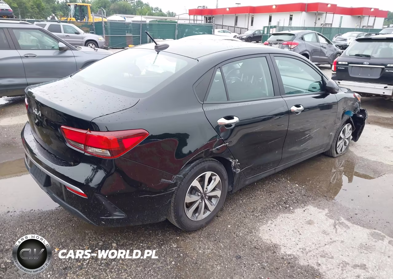 2023 Kia Rio S VIN:3KPA24AD0PE583095 - 4