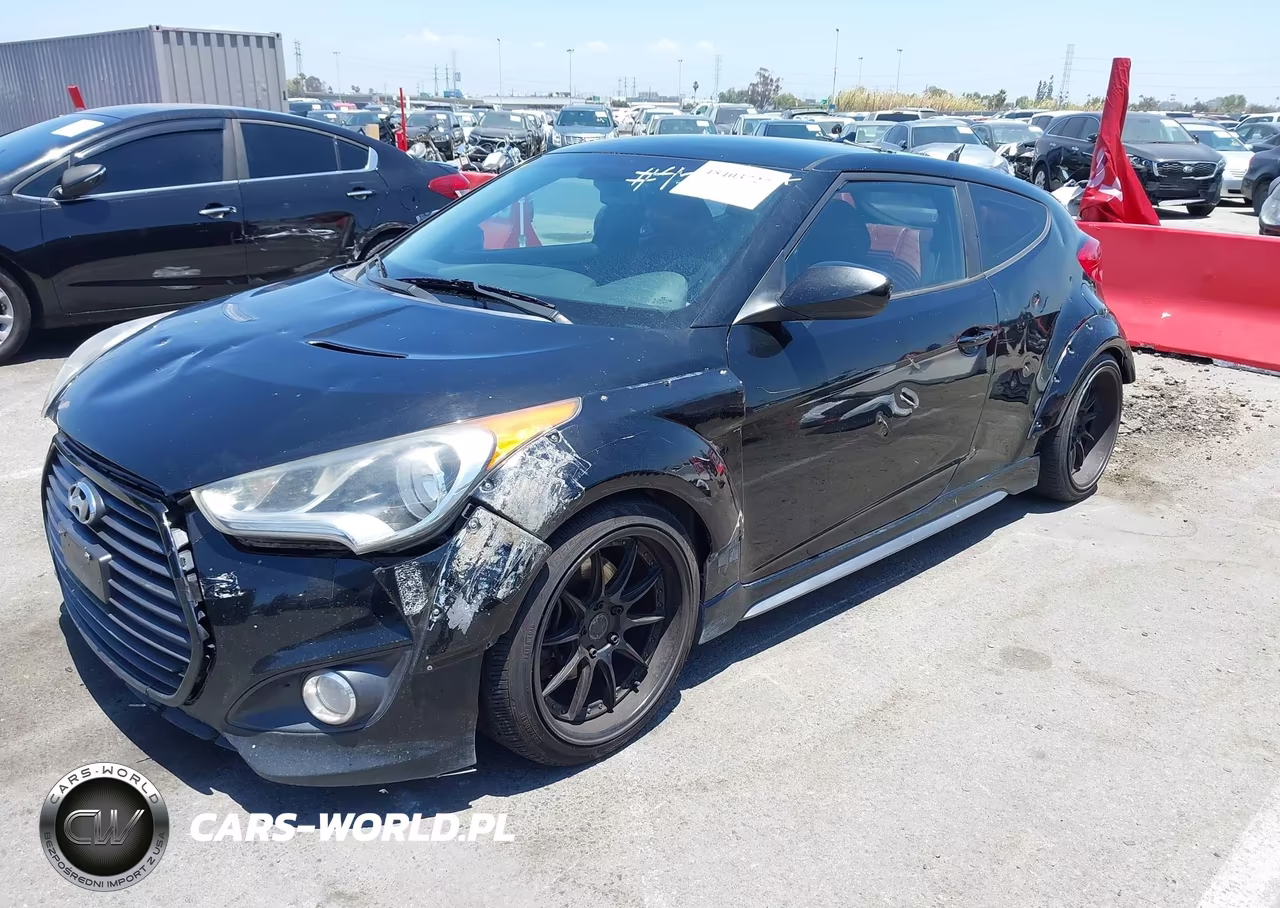 2015 Hyundai Veloster Turbo R-Spec VIN:KMHTC6AE3FU241159 - 2