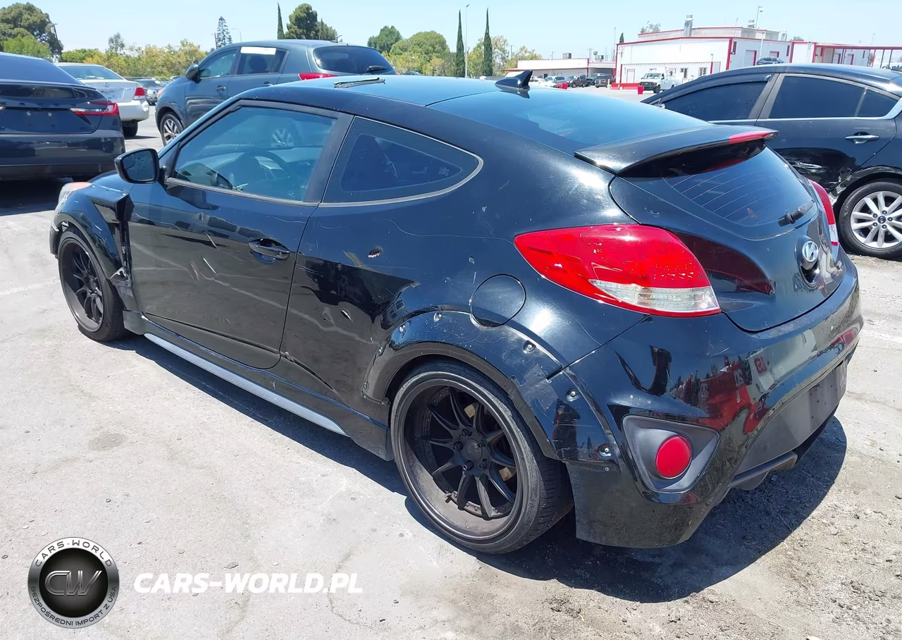 2015 Hyundai Veloster Turbo R-Spec VIN:KMHTC6AE3FU241159 - 3