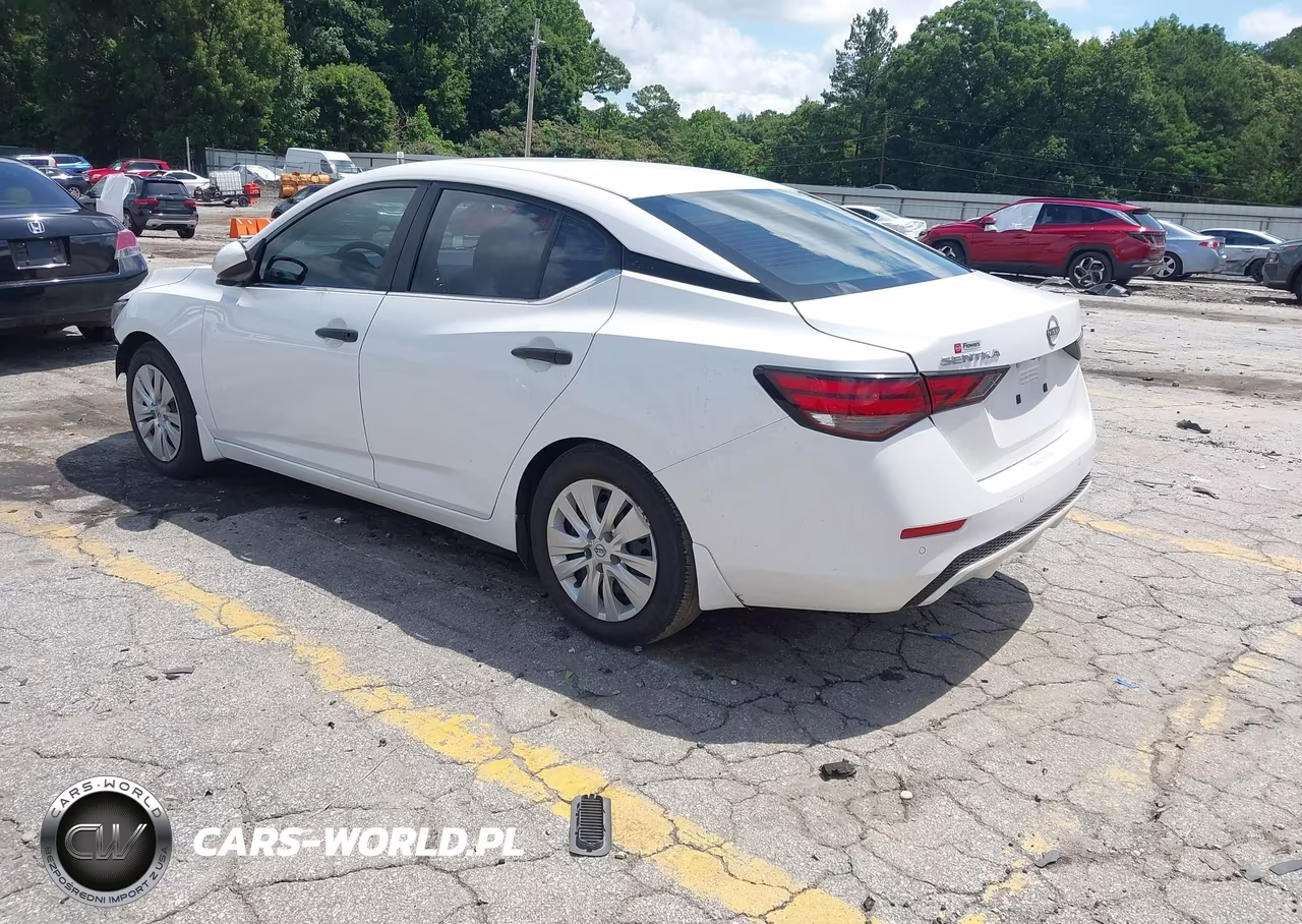 2025 Nissan Sentra S VIN:3N1AB8BV9SY343147 - 3