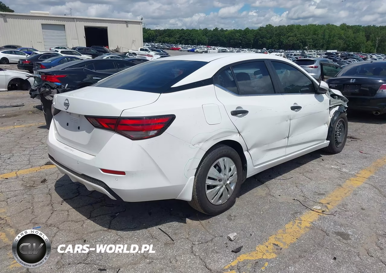 2025 Nissan Sentra S VIN:3N1AB8BV9SY343147 - 4