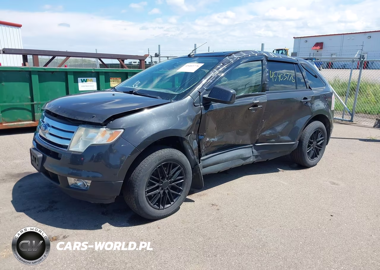 2007 Ford Edge Sel Plus VIN:2FMDK49C17BA63631 - 2
