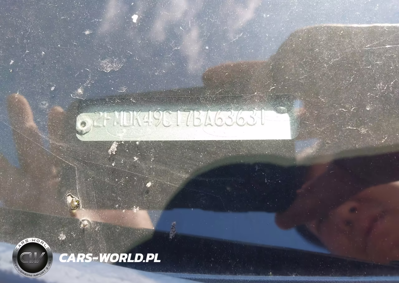 2007 Ford Edge Sel Plus VIN:2FMDK49C17BA63631 - 9