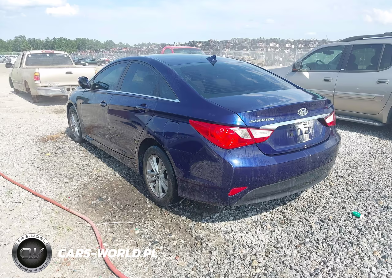 2014 Hyundai Sonata Gls VIN:5NPEB4AC9EH897846 - 3