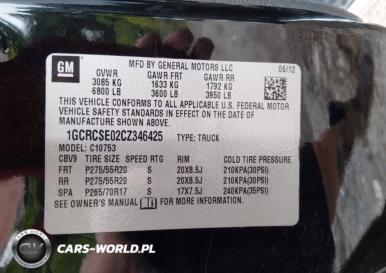 2012 Chevrolet Silverado 1500 Lt VIN:1GCRCSE02CZ346425 - 9