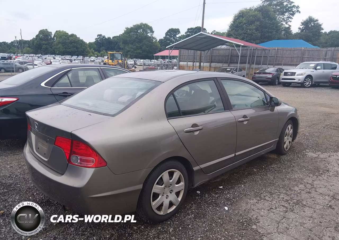 2008 Honda Civic Lx VIN:1HGFA16568L068556 - 4
