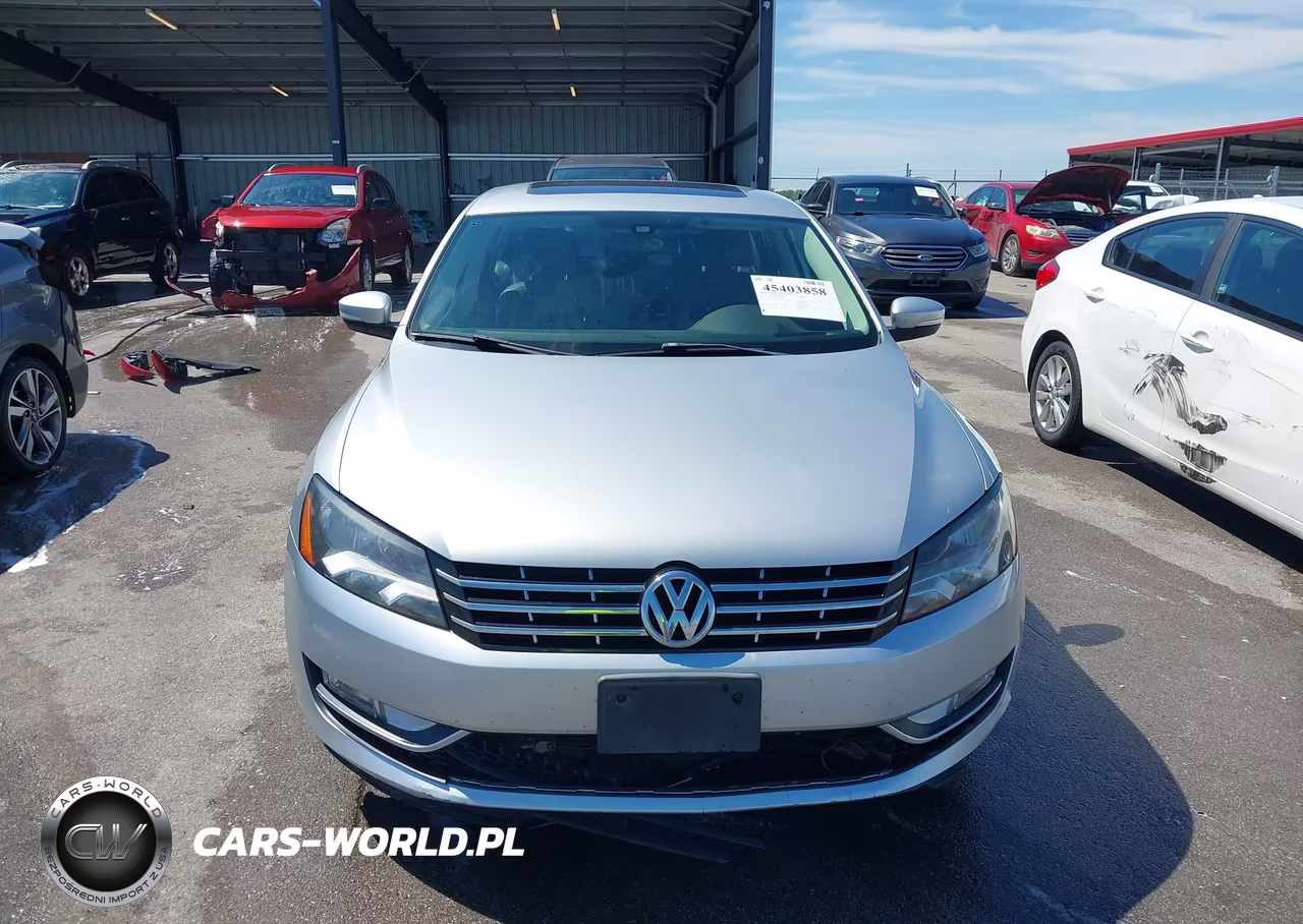 2014 Volkswagen Passat 1.8T Sel Premium VIN:1VWCS7A34EC077448 - 12