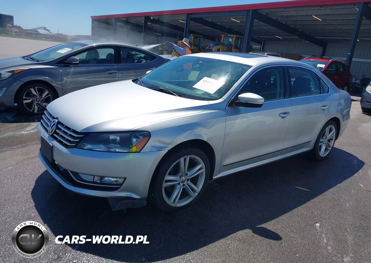 2014 Volkswagen Passat 1.8T Sel Premium VIN:1VWCS7A34EC077448 - 2