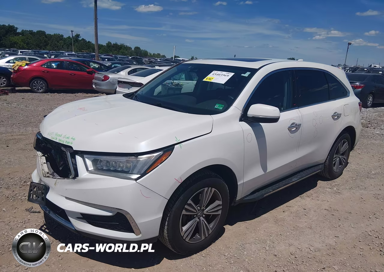 2019 Acura Mdx Standard VIN:5J8YD3H39KL002727 - 2