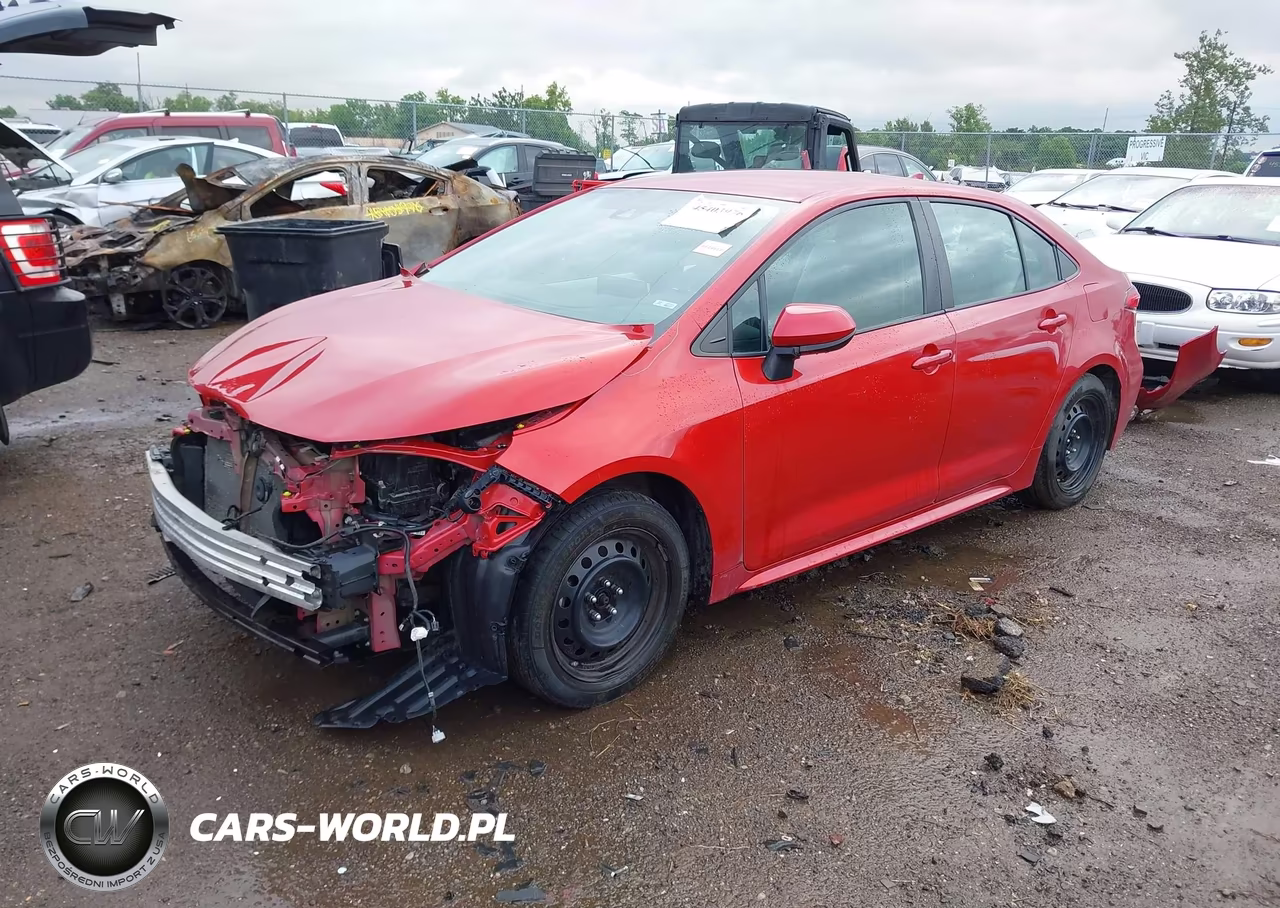 2020 Toyota Corolla Le VIN:5YFEPRAE1LP125860 - 2