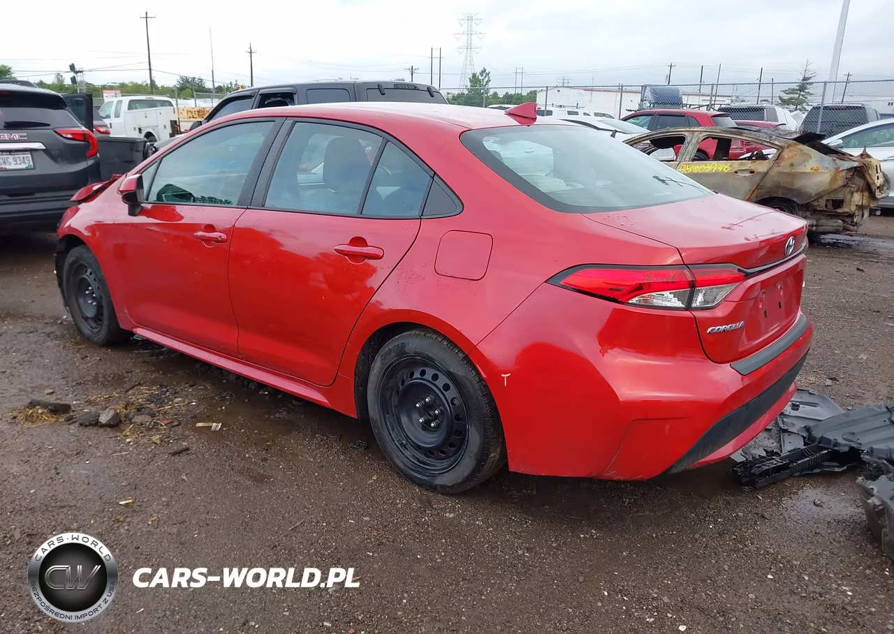 2020 Toyota Corolla Le VIN:5YFEPRAE1LP125860 - 3