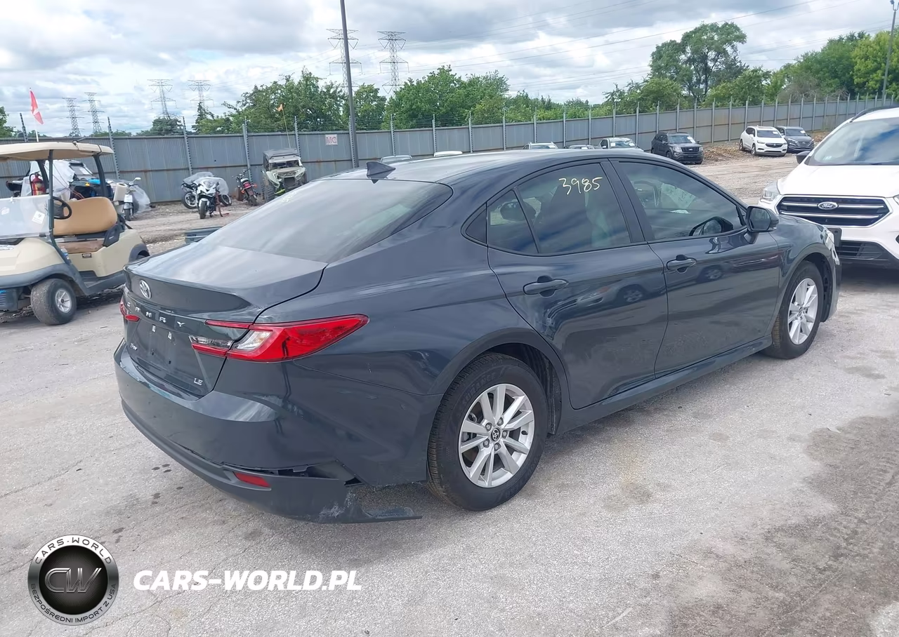 2025 Toyota Camry Le VIN:4T1DAACK0SU159805 - 4