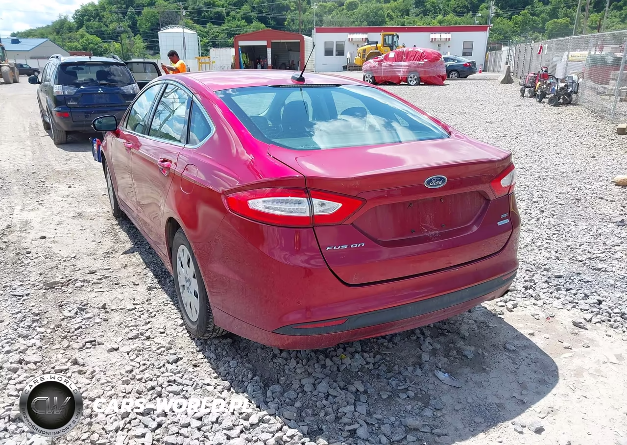 2014 Ford Fusion Se VIN:3FA6P0HD1ER191776 - 3