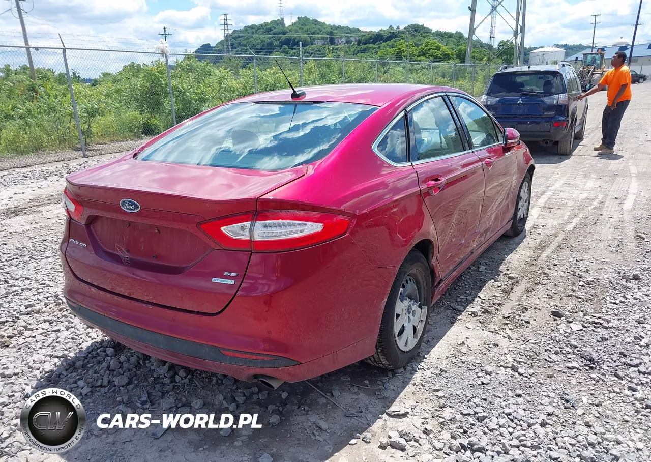 2014 Ford Fusion Se VIN:3FA6P0HD1ER191776 - 4