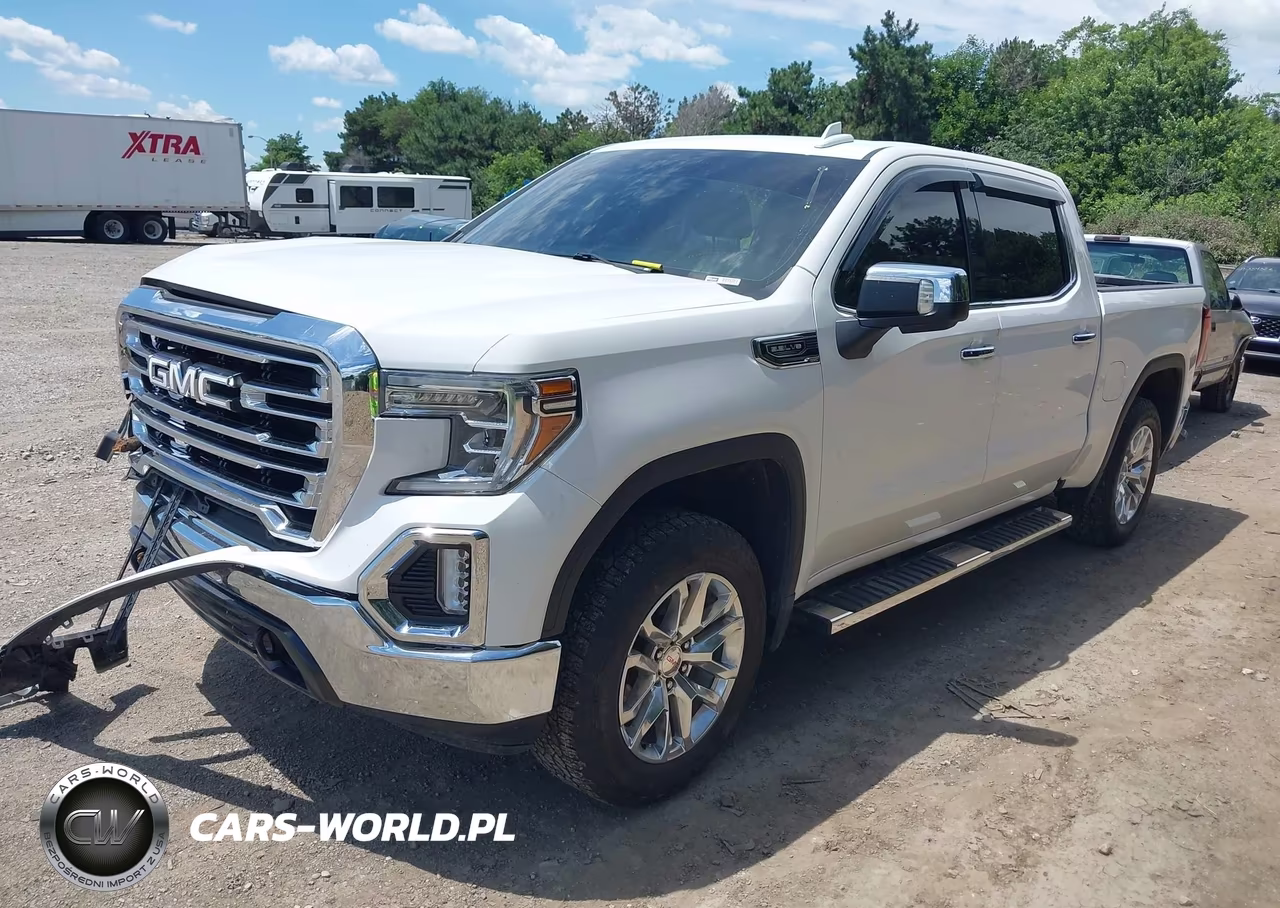 2021 GMC Sierra 1500 4Wd Short Box Slt VIN:1GTU9DED6MZ102351 - 2