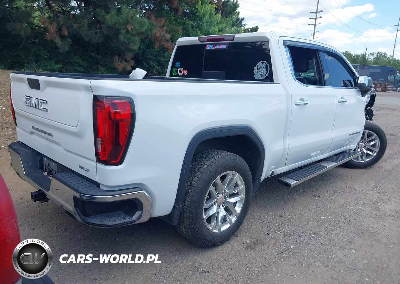 2021 GMC Sierra 1500 4Wd Short Box Slt VIN:1GTU9DED6MZ102351 - 4