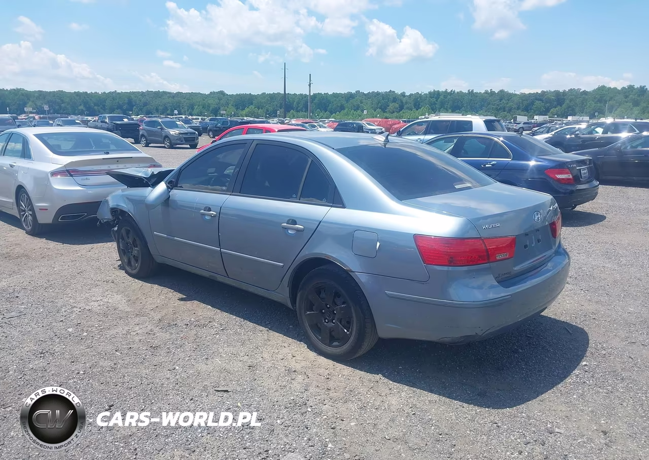 2009 Hyundai Sonata Gls VIN:5NPET46C99H526617 - 3