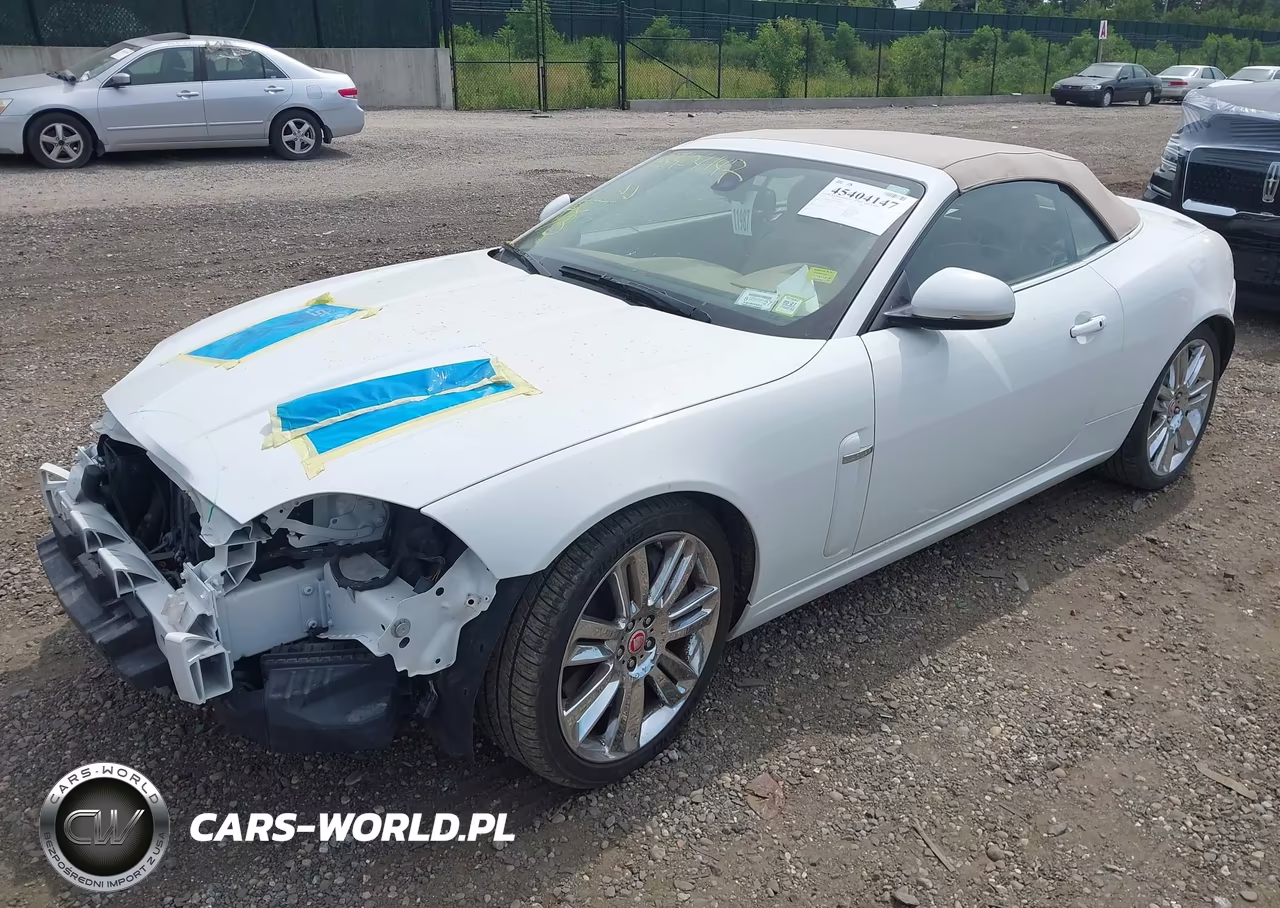 2011 Jaguar Xk Xkr VIN:SAJWA4EC0BMB40390 - 2