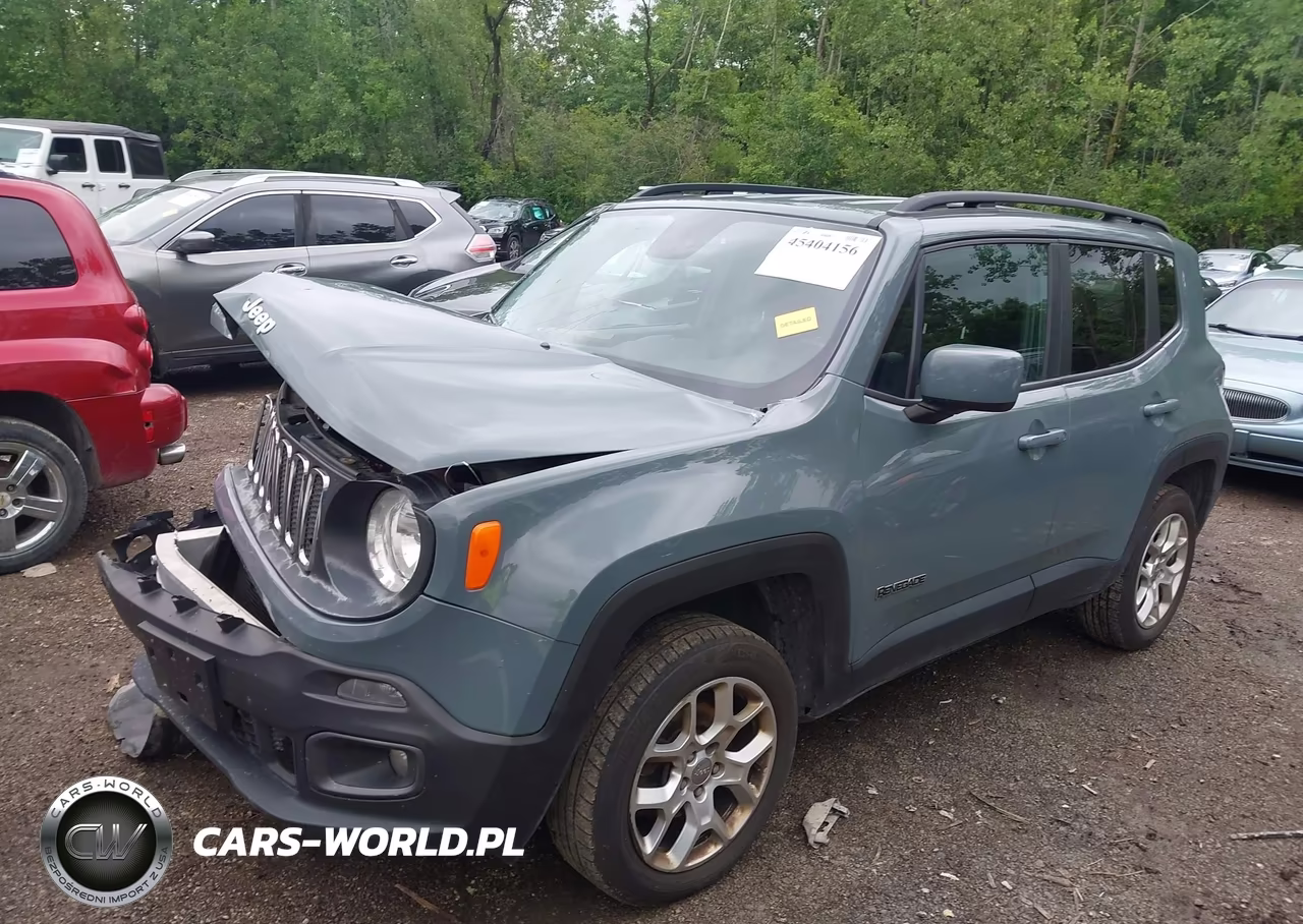 2017 Jeep Renegade Latitude 4X4 VIN:ZACCJBBBXHPF14156 - 2